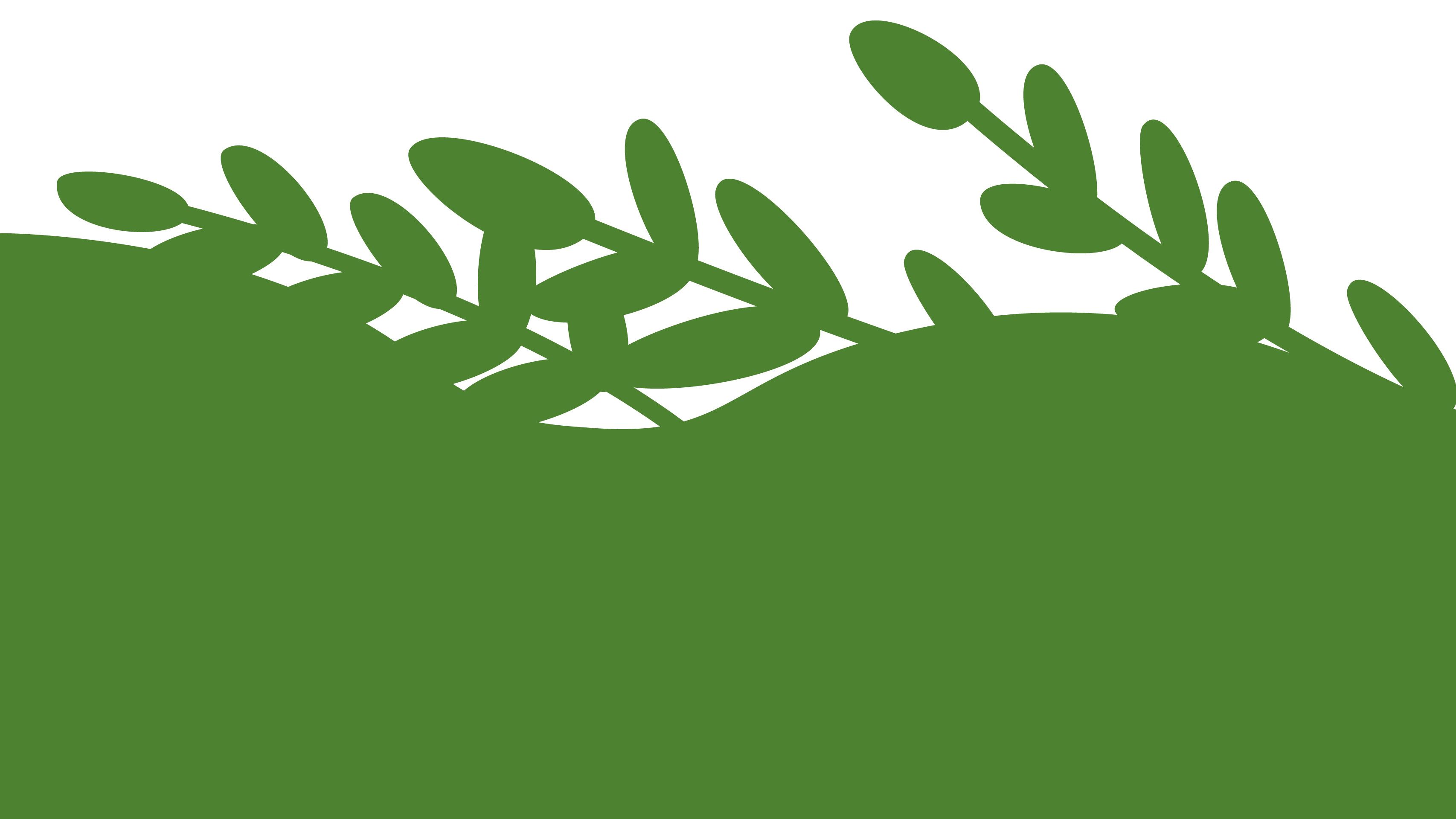 Grassy decorative divider